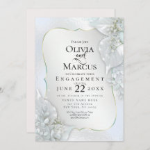 FÖRLOVNING | Isig Blue Shimmer Löv