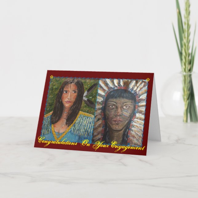 Förlovning Kort (Framsida)