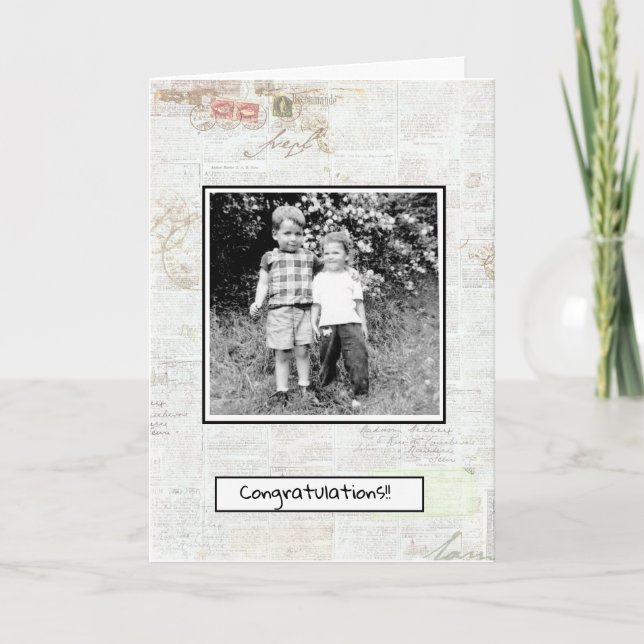 Förlovning Kort (Framsida)