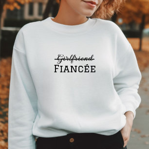 Förlovning om Girlkompis Fiancée T Shirt