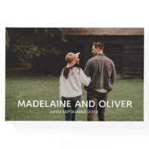 Förlovning Photo Elegant Simple Keepsak