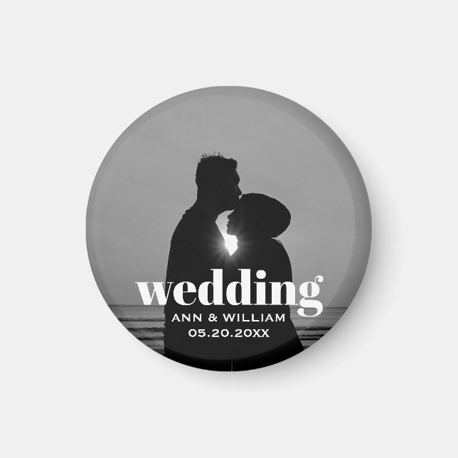 Förlovning Photo Magnet (Framsidan)