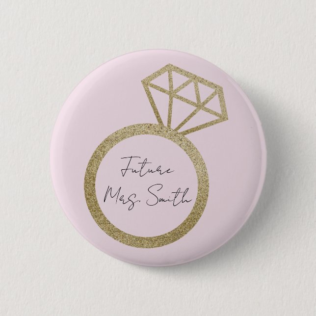 Förlovning Ring Future, fru Button Knapp (Framsida)