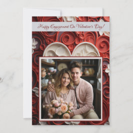 Förlovning Valentindagen Lovecore Personlig 3 Kort