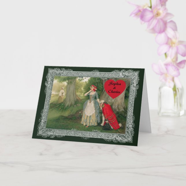 Förlovningen av Sir James Dromgole Linton Kort (Orkide)