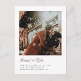 Förlovningen Formell bildtext Spara datum Vykort