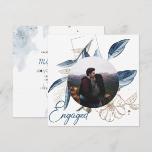 Förlovningen Glitter i Elegant i den moderna Blomm