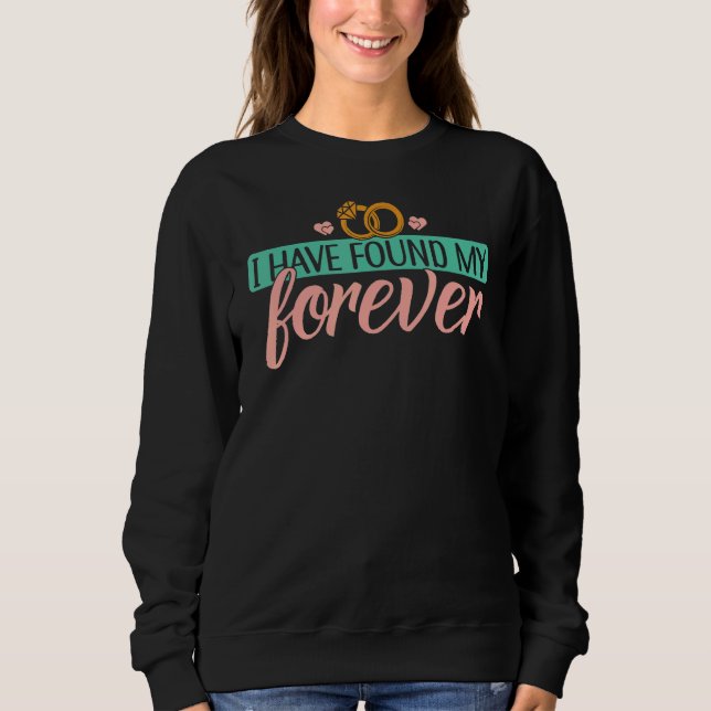 Förlovningen hittade min för engagerade par Bachel T Shirt (Framsida)