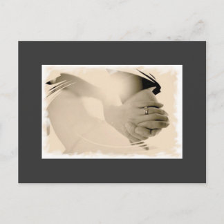 förlovningen meddelande vykort