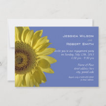 Förlovningsfest för solrosolja i gult med ljus 