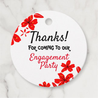 Förlovningsfest Gåvor Etiketter