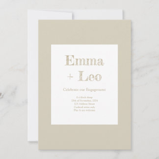 Förlovningsfest Inbjudningar