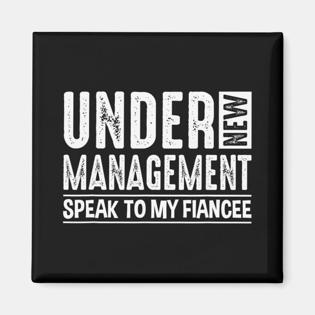 Förlovningsfest Män Under Ny Ledning Se Fästmö Magnet (Framsidan)