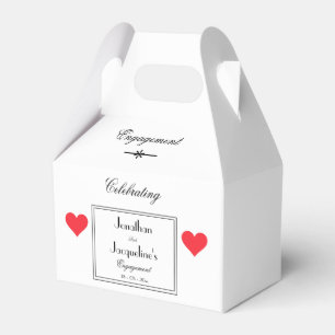Förlovningsfest Tack Gift-Elegant Presentaskar