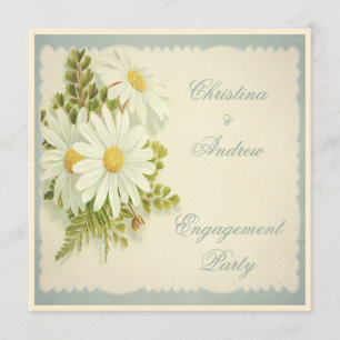 Förlovningsfesten Daisy för Chic Vintage Inbjudningar
