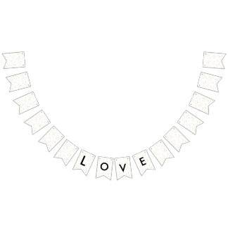 Förlovningsfestens banderoll vimplar