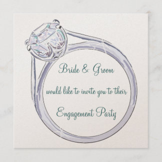 Förlovningsfestinbjudan Inbjudningar