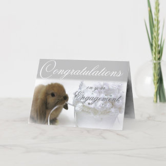 Förlovningsgratulationskort Kort