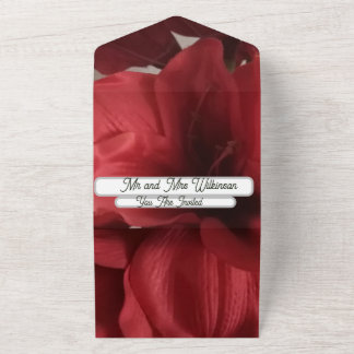 Förlovningsinbjudan Party Amaryllis Foto