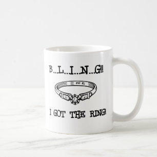 Förlovningsring Bling Kaffemugg