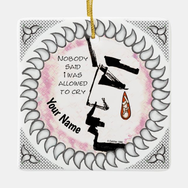 Förlust av Baby Ornament (Framsida)