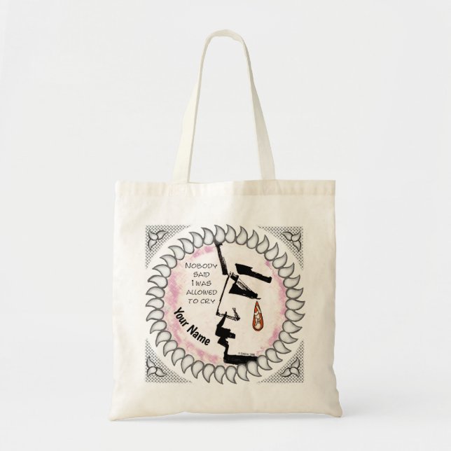förlust av barn Totebag Tygkasse (Framsidan)