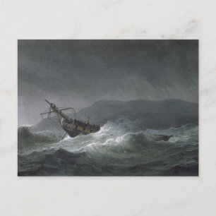 Förlust av Blanche, av Abrev-ack, 4 mars, 1807 Vykort