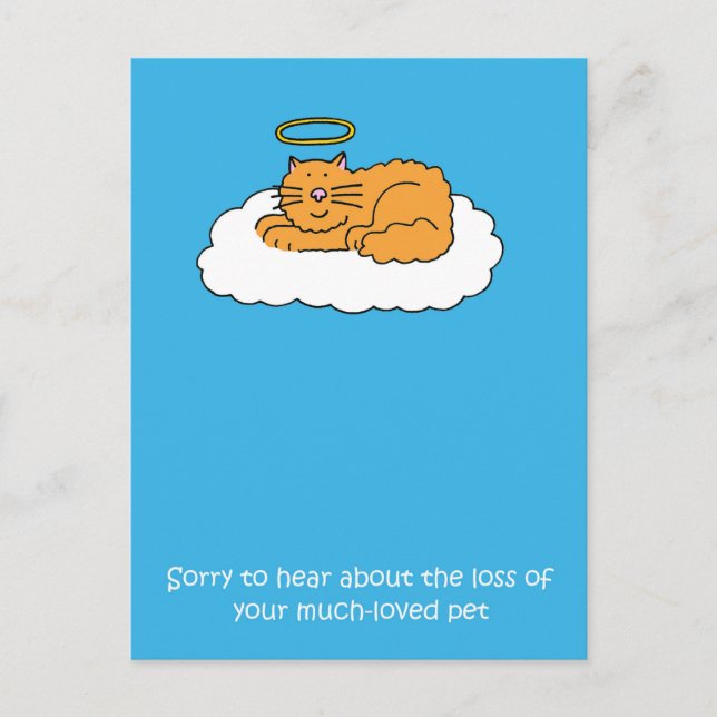 Förlust av bröstkorgssympati vykort (Framsida)