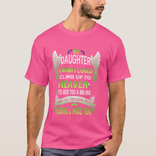 Förlust av dottersympati, för Mor & Far Mis T Shirt