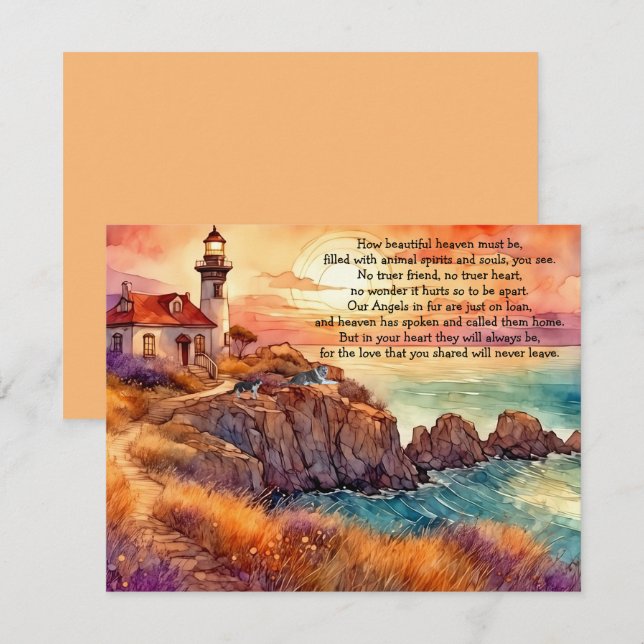 Förlust av ett kort för sympati för hjärtkondolean (Fram/baksida)