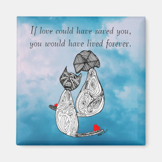 Förlust av Hund eller Katt med Ord Magnet