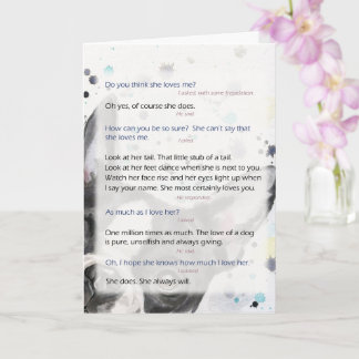 Förlust av husdjur kort