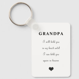 Förlust av kärlek, en morapaminnesbild nyckelring