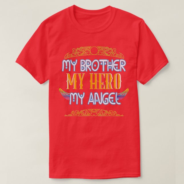 Förlust av medkänsla med bröder och kondoleans Gif T Shirt (Design framsida)