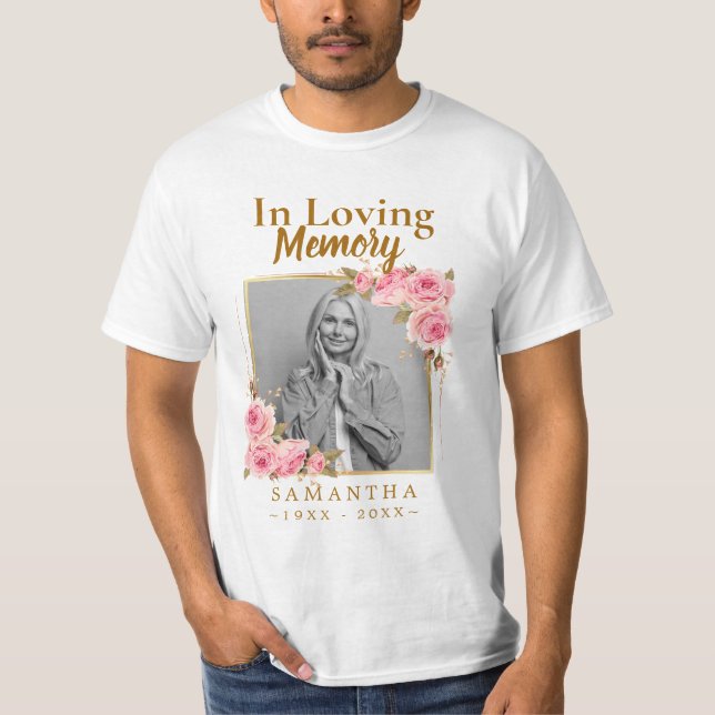 Förlust av Mor-foto i förlorat minne T-Shirt (Framsida)