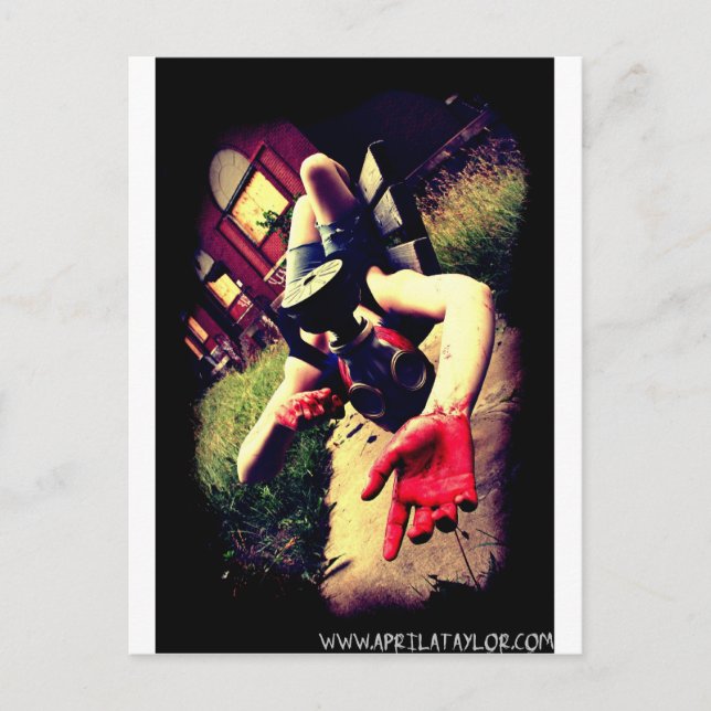 Förlust av Oskuld före April A Taylor Vykort (Framsida)