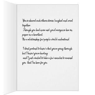 Förlust av Pen Pal Hälsningskort