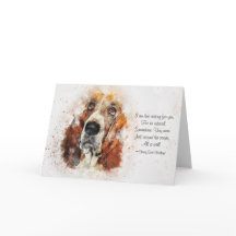Förlust av sällskapsdjur Hund (Basset Hound) Anpas