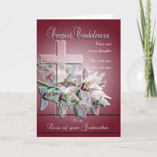 Förlust av son - med djup sympati kort