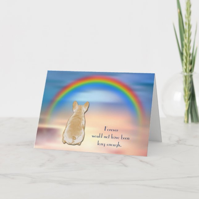 Förlust av styrt Fransk Bulldog Rainbow Sympathy C Helgkort (Framsida)