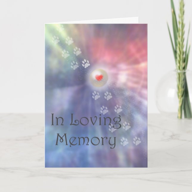 Förlust av sympati hos sällskapsdjur/Hund Kort (Framsida)