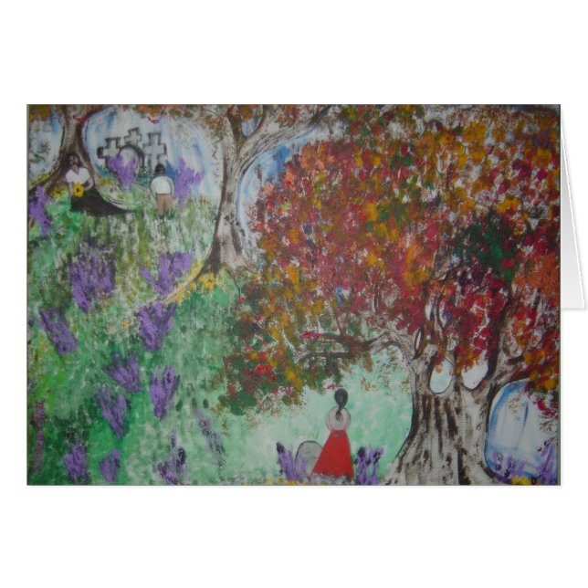 Förlust Hälsningskort (Framsidan Horizontal)