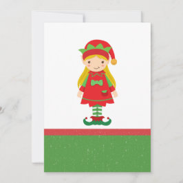 Förluster Elf och Polkagrisar Inbjudningar