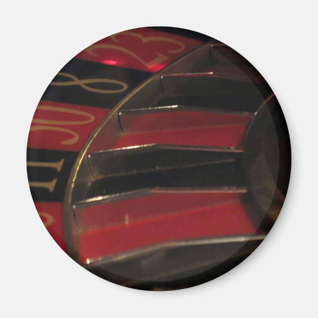 Förlyckans hjul magnet (Framsidan)