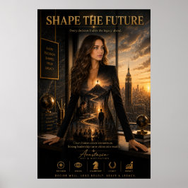 Forma Framtiden – Ledarskapsaffisch Poster