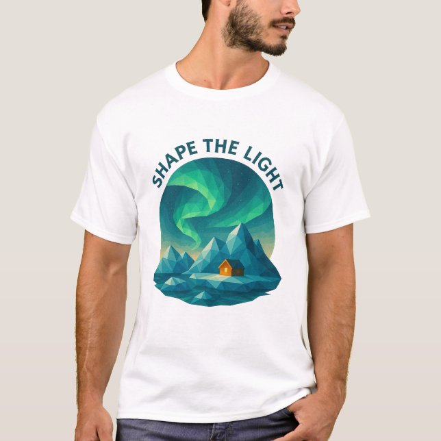 Forma Ljuset Aurora Berg Emblem T-Shirt (Framsida)