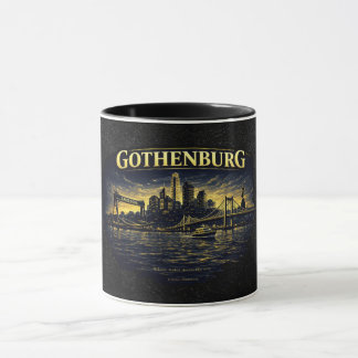 Formad av vatten, historia och det norra ljuset mugg