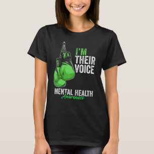 Förmåga att öka medvetenheten om psykisk hälsa Mån T Shirt