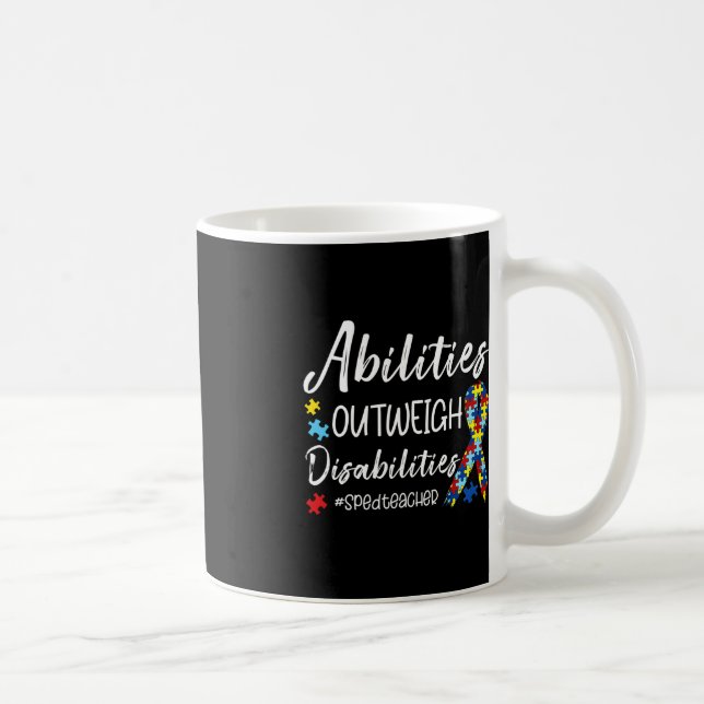 Förmåga att väga upp funktionshinder SPED Lärare A Kaffemugg (Höger)