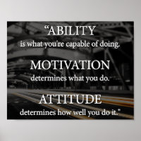 Förmåga, motivation, attityder
